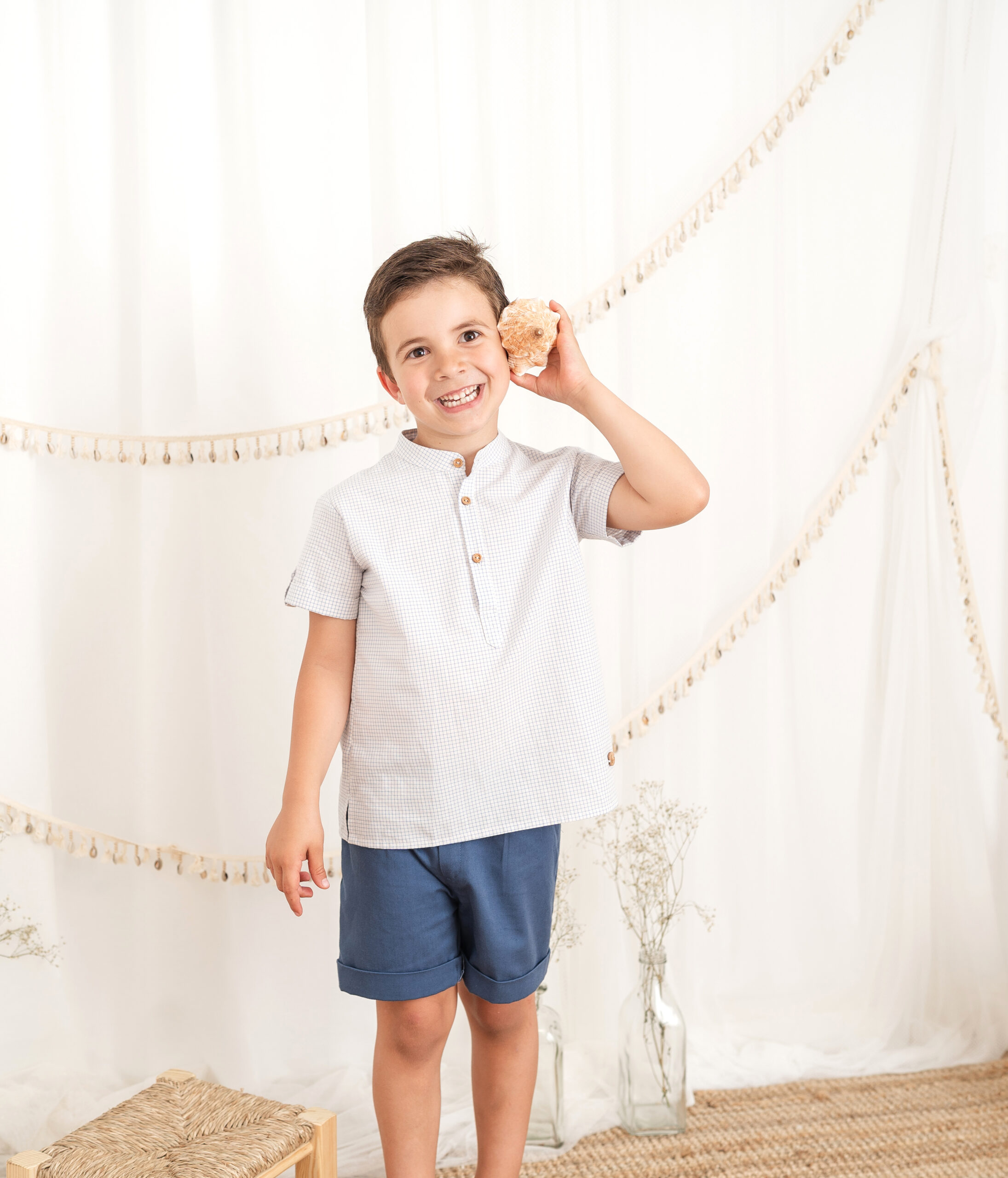 CONJUNTO CAMISA Y PANTALÓN CORTO 126-488 CONJUNTO CAMISA Y PANTALÓN CORTO 126-488