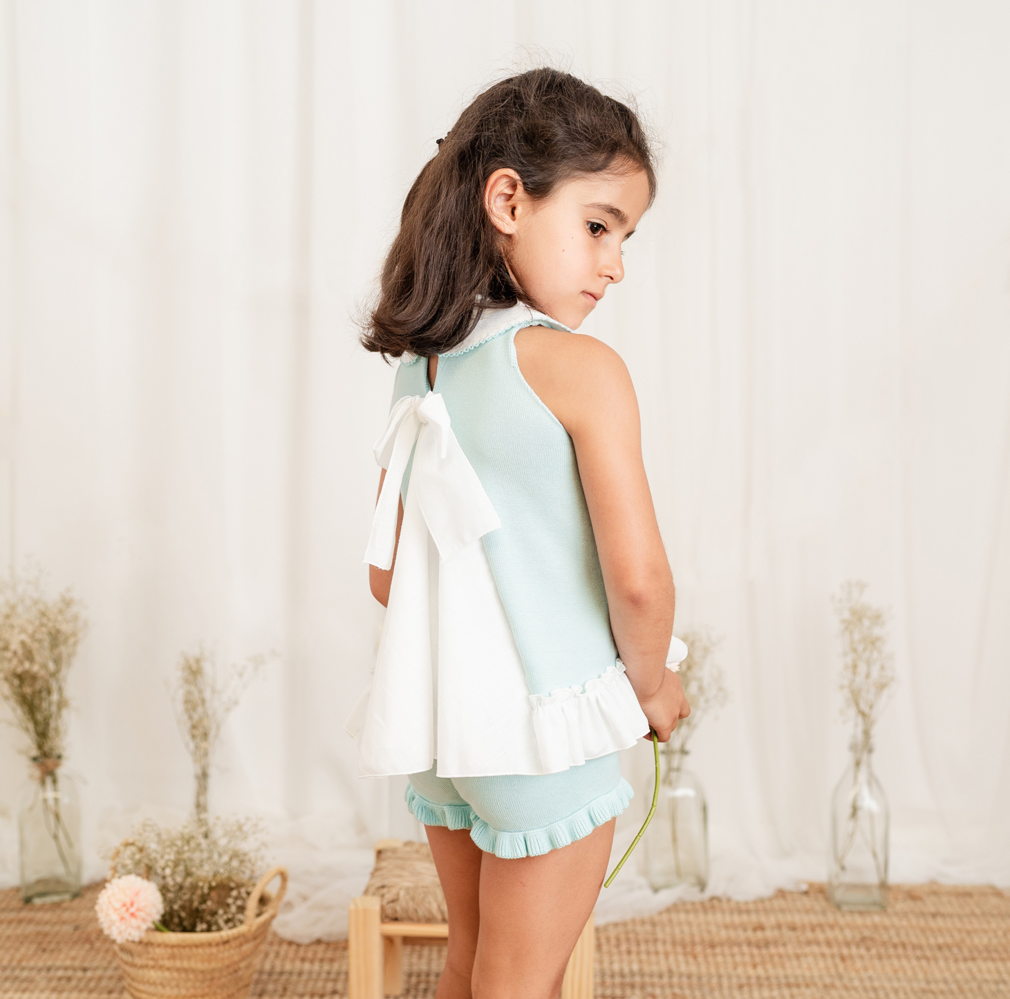 CONJUNTO ESPALDA BLUSA Y SHORT 126-453 CONJUNTO ESPALDA BLUSA Y SHORT 126-453